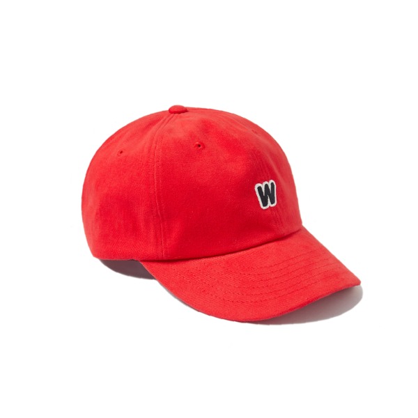 W LOGO FW CAP (RED)