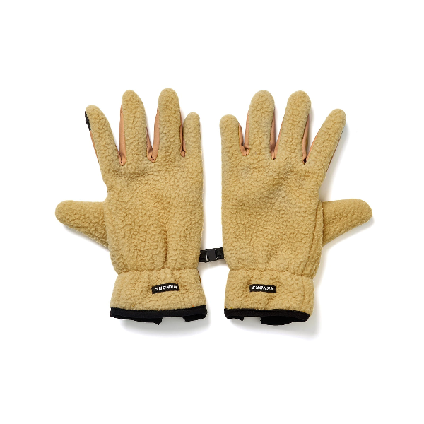 FAUX SHEARLING GLOVES