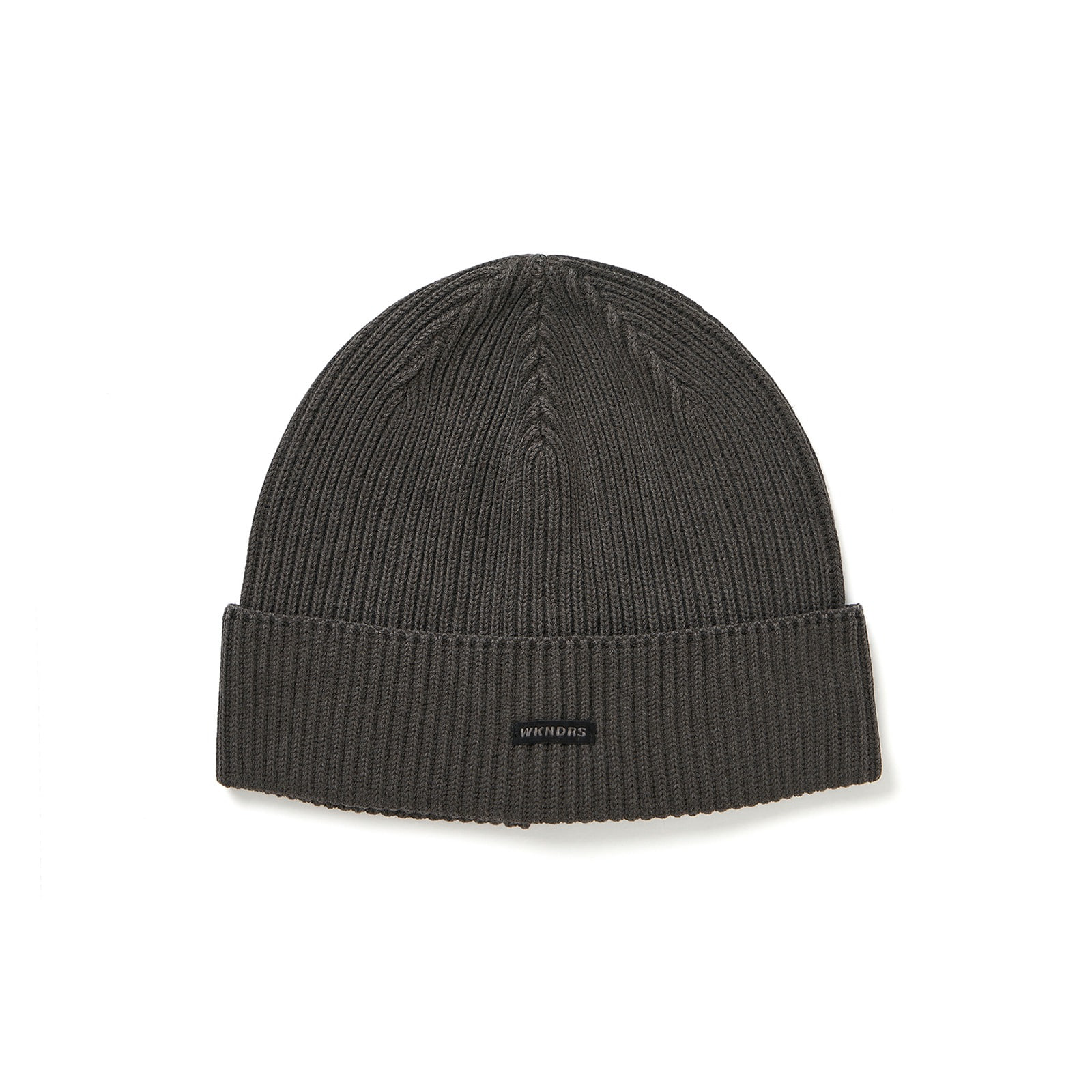 PIGMENT DYED BEANIE (CHARCOAL)